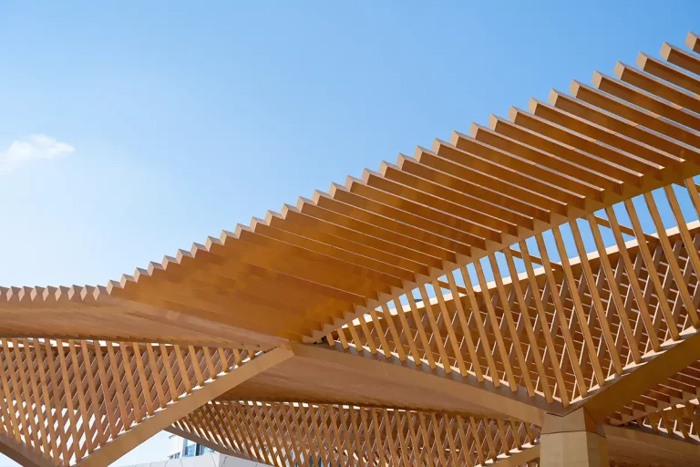 moderne Architektur aus Holz